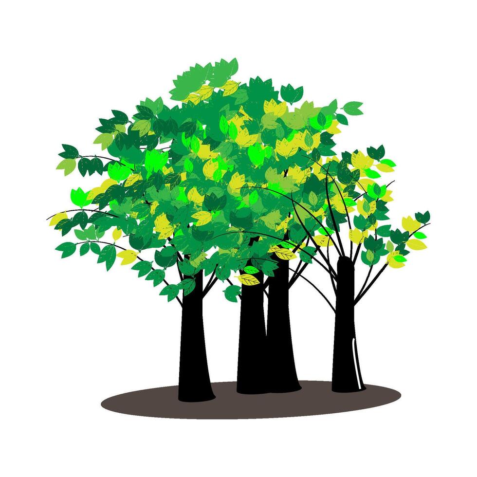tree icon illustration vector