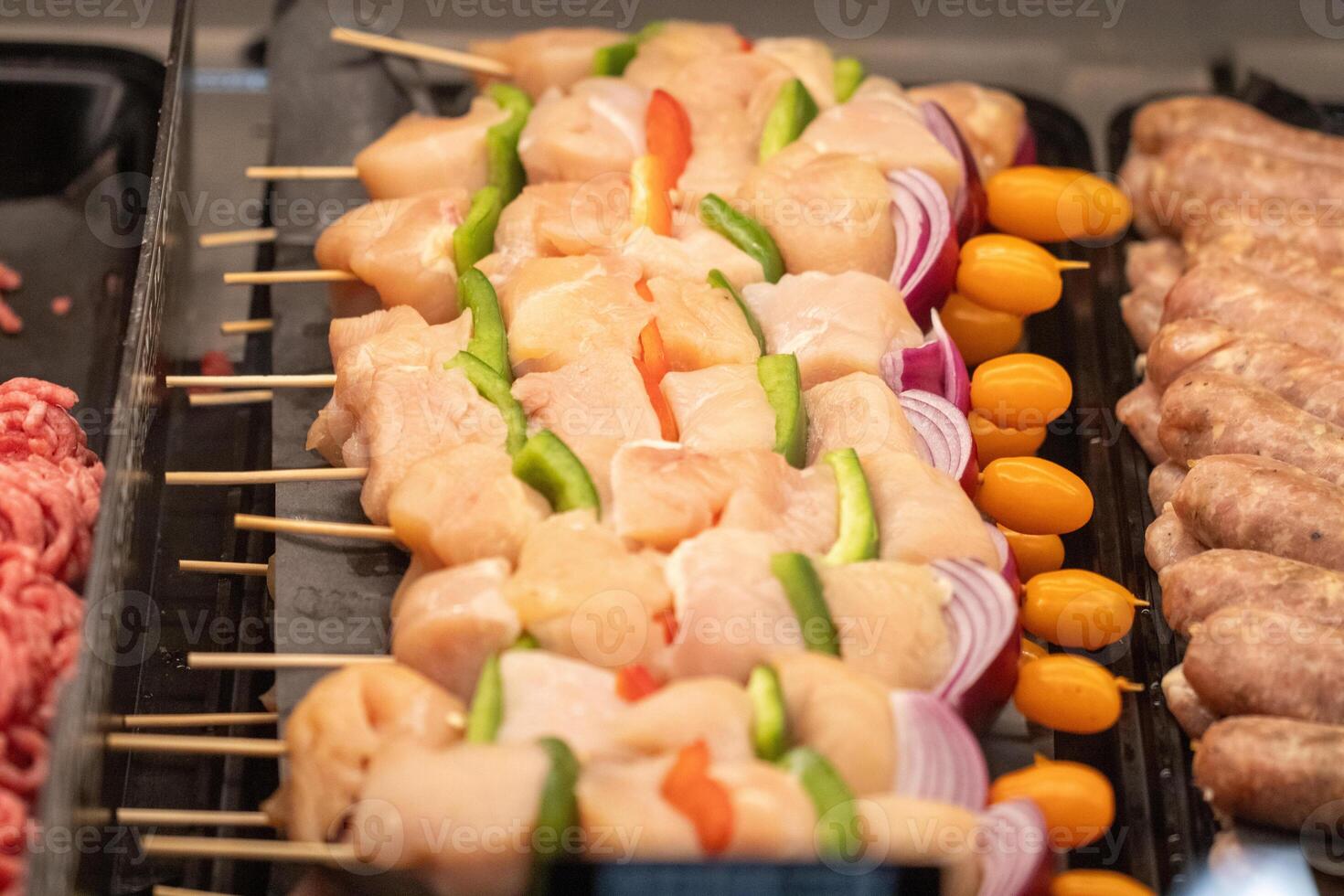 Chicken Skewers with Vegetables photo
