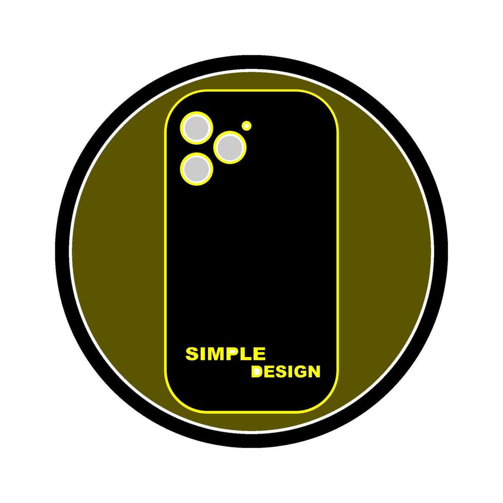 cellphone case icon, symbol design vector