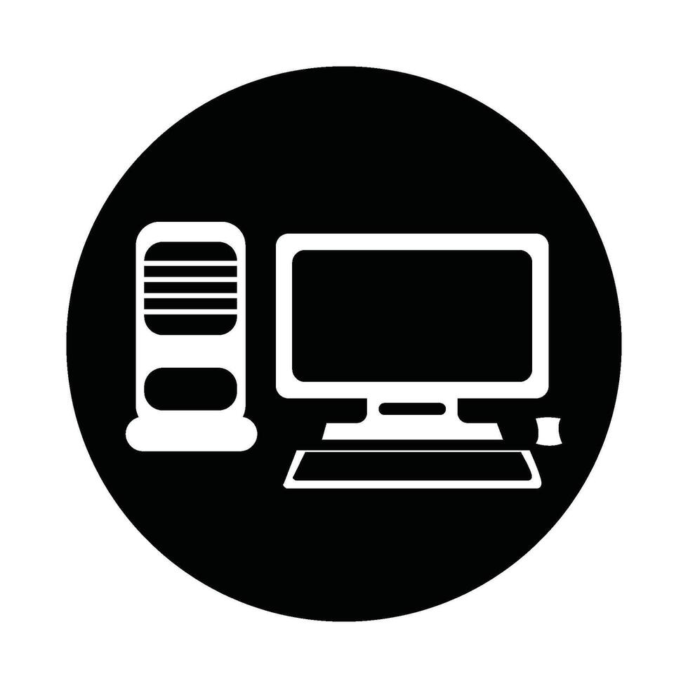 computer icon pc illustration symbol design vector