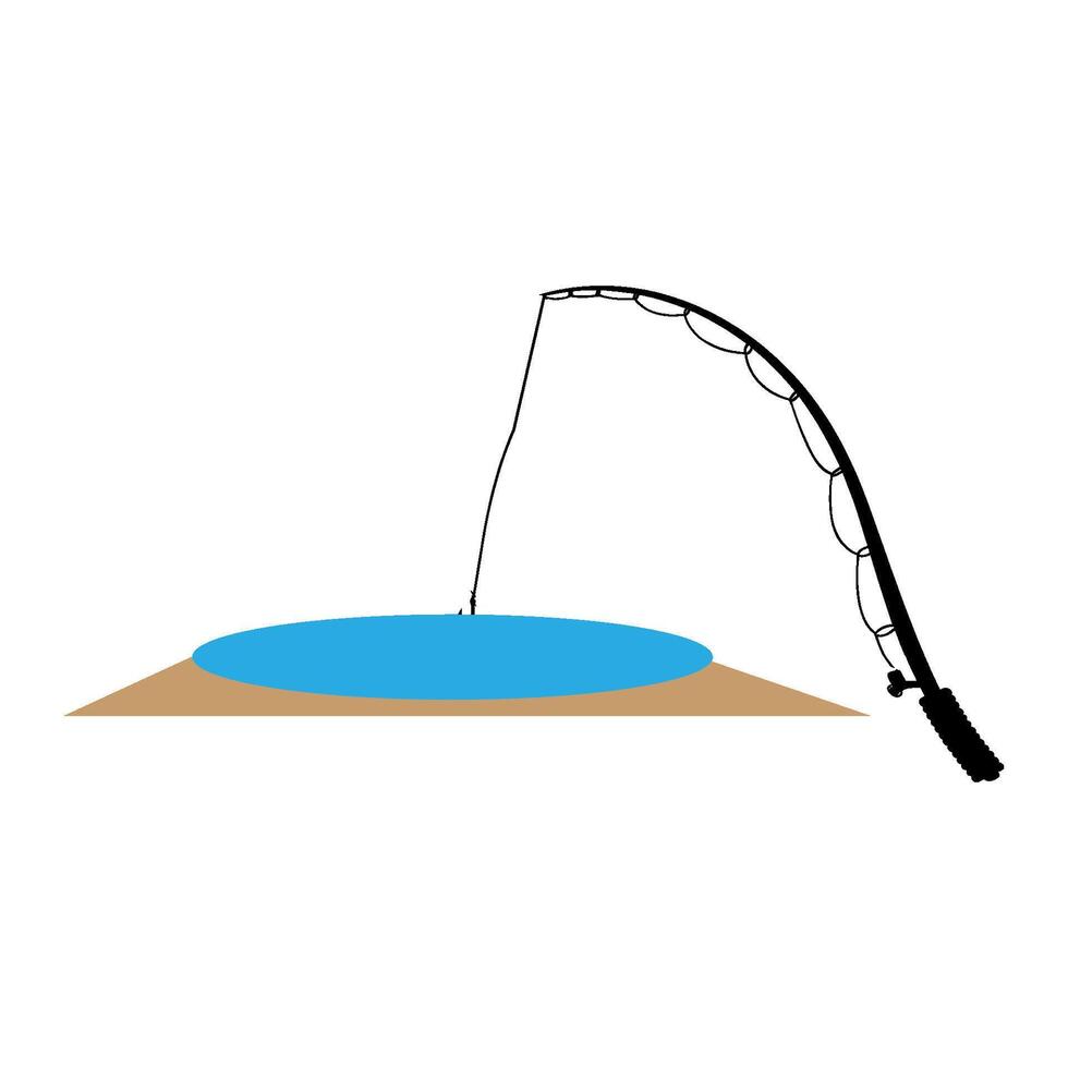 fishing icon illustration symbol vector