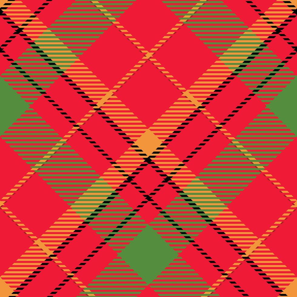 Tartan Seamless Pattern. Tartan Plaid Seamless Pattern. Seamless Tartan Illustration Set for Scarf, Blanket, Other Modern Spring Summer Autumn Winter Holiday Fabric Print. vector