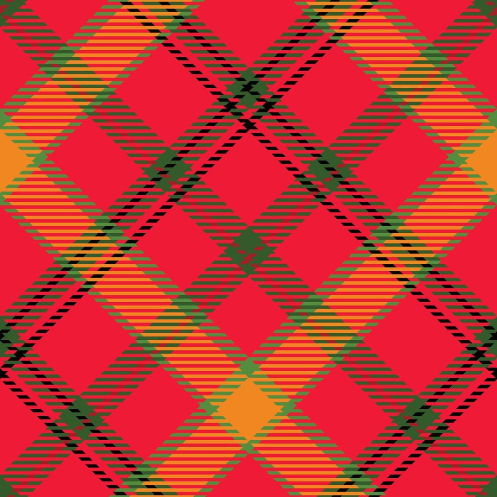 Tartan Seamless Pattern. Traditional Scottish Checkered Background. Template for Design Ornament. Seamless Fabric Texture. vector