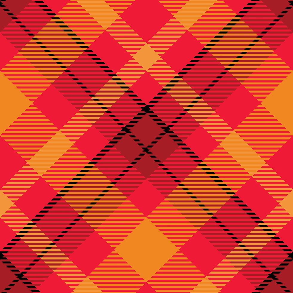 Tartan Seamless Pattern. Classic Scottish Tartan Design. Template for Design Ornament. Seamless Fabric Texture. vector