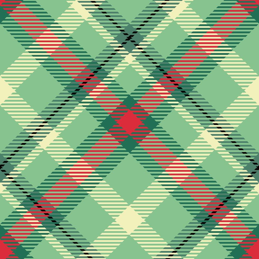 Plaid Pattern Seamless. Classic Scottish Tartan Design. Template for Design Ornament. Seamless Fabric Texture. vector