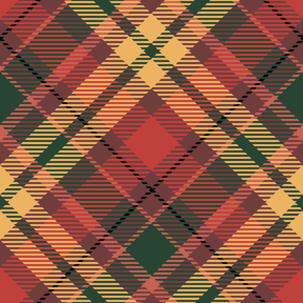 Scottish Tartan Seamless Pattern. Checker Pattern for Scarf, Dress, Skirt, Other Modern Spring Autumn Winter Fashion Textile Design. vector
