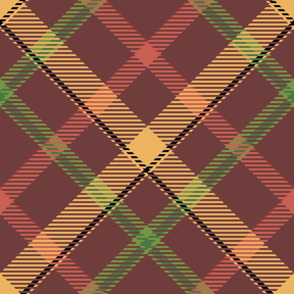 Scottish Tartan Seamless Pattern. Tartan Seamless Pattern Template for Design Ornament. Seamless Fabric Texture. vector