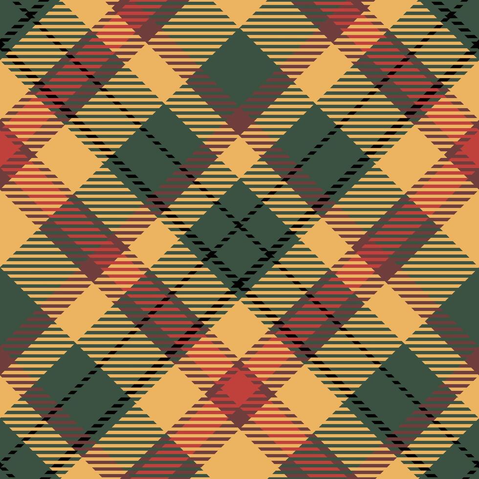 Scottish Tartan Seamless Pattern. Tartan Plaid Seamless Pattern. Template for Design Ornament. Seamless Fabric Texture. vector
