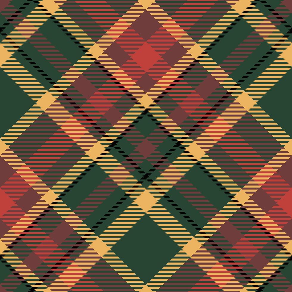 Scottish Tartan Seamless Pattern. Scottish Plaid, Traditional Scottish Woven Fabric. Lumberjack Shirt Flannel Textile. Pattern Tile Swatch Included. vector