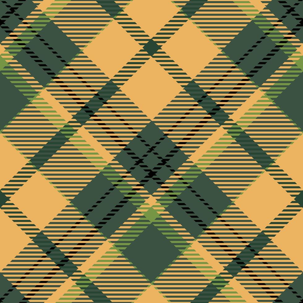 Scottish Tartan Seamless Pattern. Tartan Plaid Seamless Pattern. Seamless Tartan Illustration Set for Scarf, Blanket, Other Modern Spring Summer Autumn Winter Holiday Fabric Print. vector
