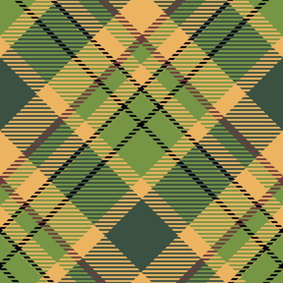 Scottish Tartan Seamless Pattern. Traditional Scottish Checkered Background. Traditional Scottish Woven Fabric. Lumberjack Shirt Flannel Textile. Pattern Tile Swatch Included. vector