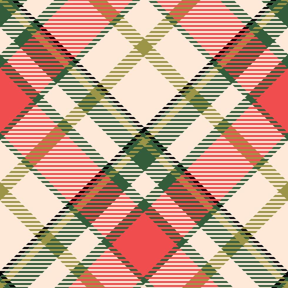 Tartan Plaid Seamless Pattern. Scottish Tartan Seamless Pattern. Template for Design Ornament. Seamless Fabric Texture. vector