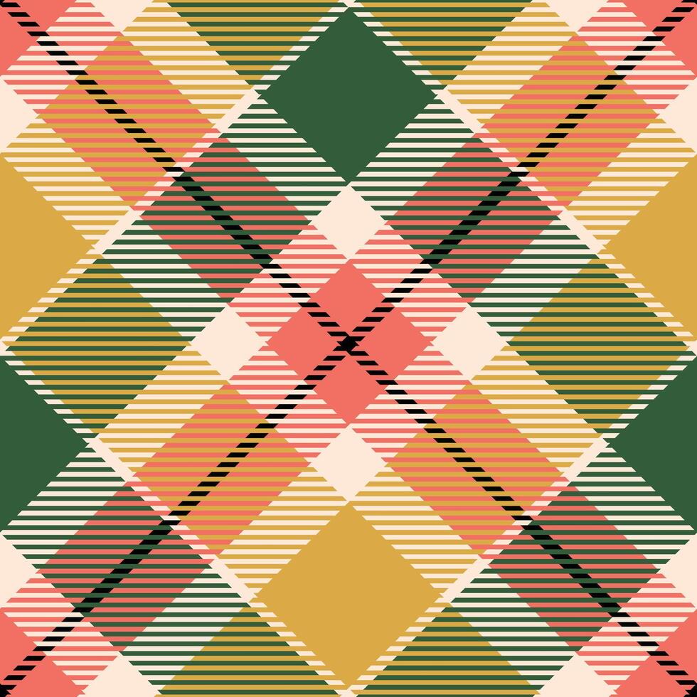 Tartan Plaid Seamless Pattern. Scottish Tartan Seamless Pattern. Traditional Scottish Woven Fabric. Lumberjack Shirt Flannel Textile. Pattern Tile Swatch Included. vector