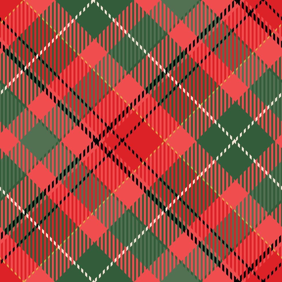 Tartan Plaid Seamless Pattern. Checker Pattern. Template for Design Ornament. Seamless Fabric Texture. vector