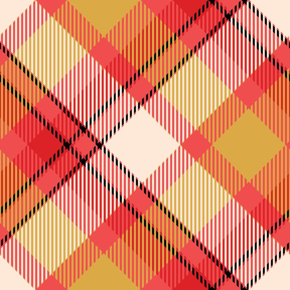 Tartan Plaid Seamless Pattern. Tartan Seamless Pattern. Template for Design Ornament. Seamless Fabric Texture. vector