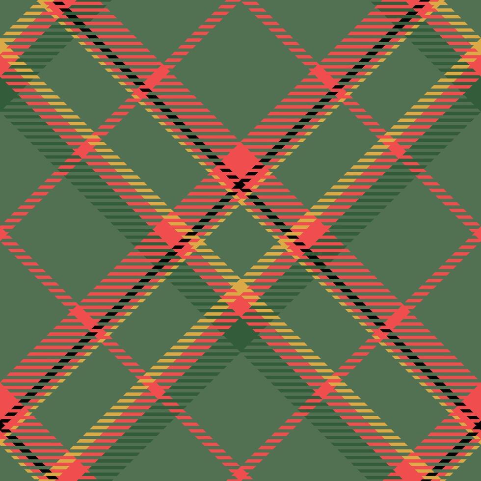Tartan Plaid Seamless Pattern. Plaid Patterns Seamless. Template for Design Ornament. Seamless Fabric Texture. vector