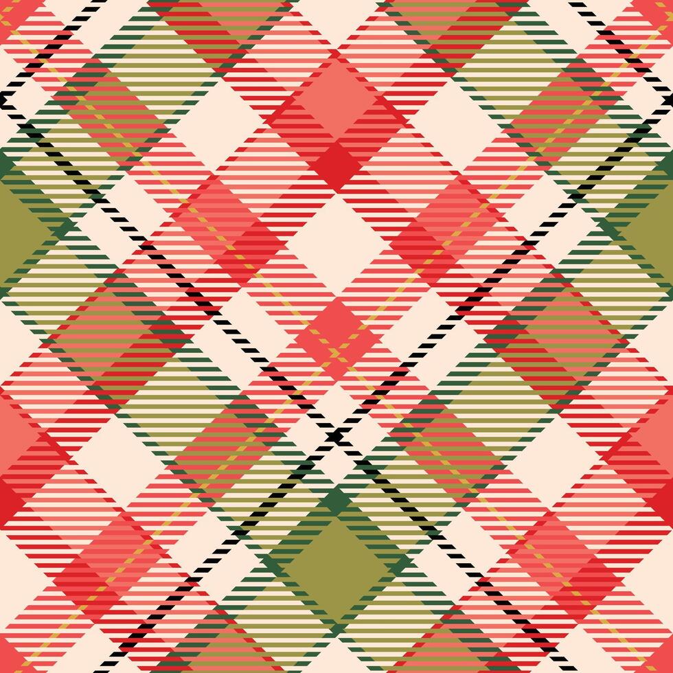 Scottish Tartan Seamless Pattern. Traditional Scottish Checkered Background. Seamless Tartan Illustration Set for Scarf, Blanket, Other Modern Spring Summer Autumn Winter Holiday Fabric Print. vector