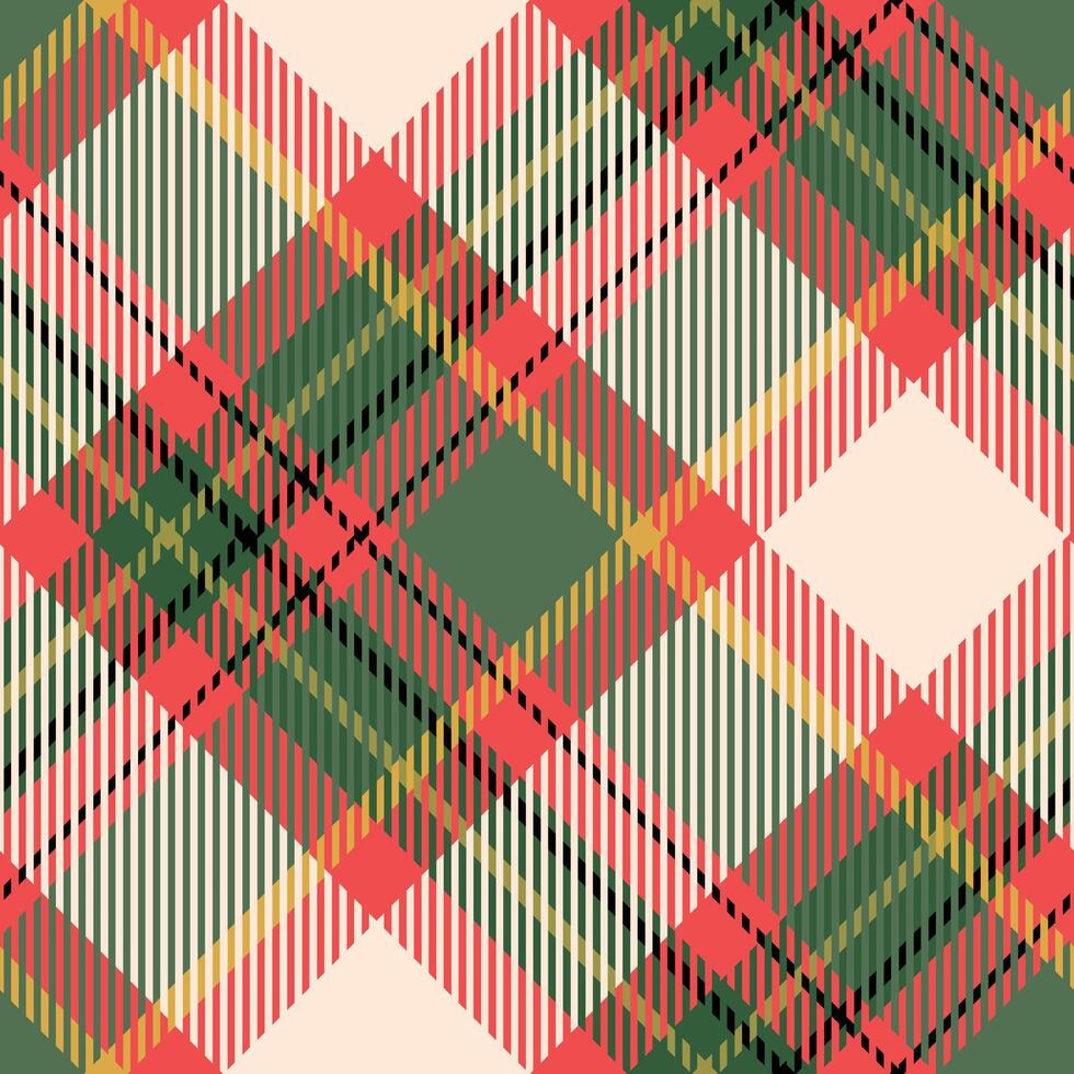 Tartan Plaid Seamless Pattern. Tartan Seamless Pattern. Seamless Tartan Illustration Set for Scarf, Blanket, Other Modern Spring Summer Autumn Winter Holiday Fabric Print. vector