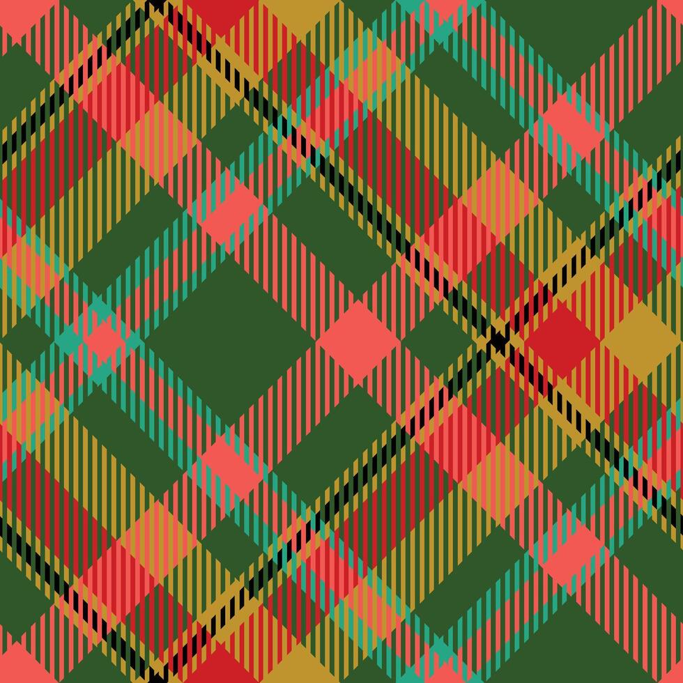 Tartan Pattern Seamless. Tartan Plaid Seamless Pattern. Template for Design Ornament. Seamless Fabric Texture. vector