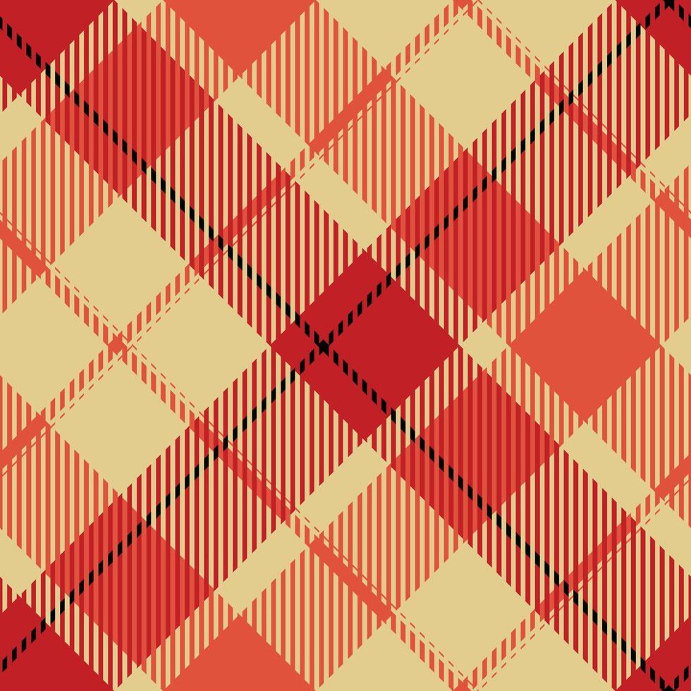 Tartan Plaid Seamless Pattern. Scottish Plaid, Seamless Tartan Illustration Set for Scarf, Blanket, Other Modern Spring Summer Autumn Winter Holiday Fabric Print. vector