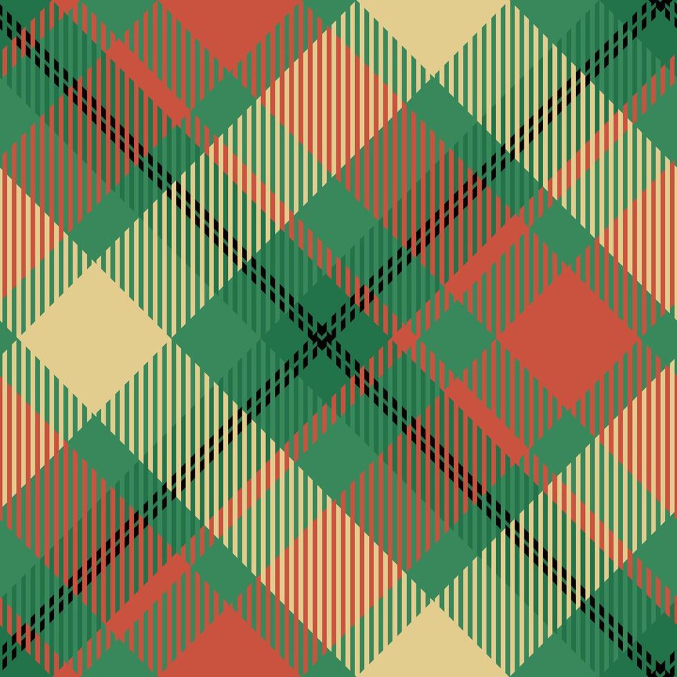 Classic Scottish Tartan Design. Scottish Tartan Seamless Pattern. Seamless Tartan Illustration Set for Scarf, Blanket, Other Modern Spring Summer Autumn Winter Holiday Fabric Print. vector