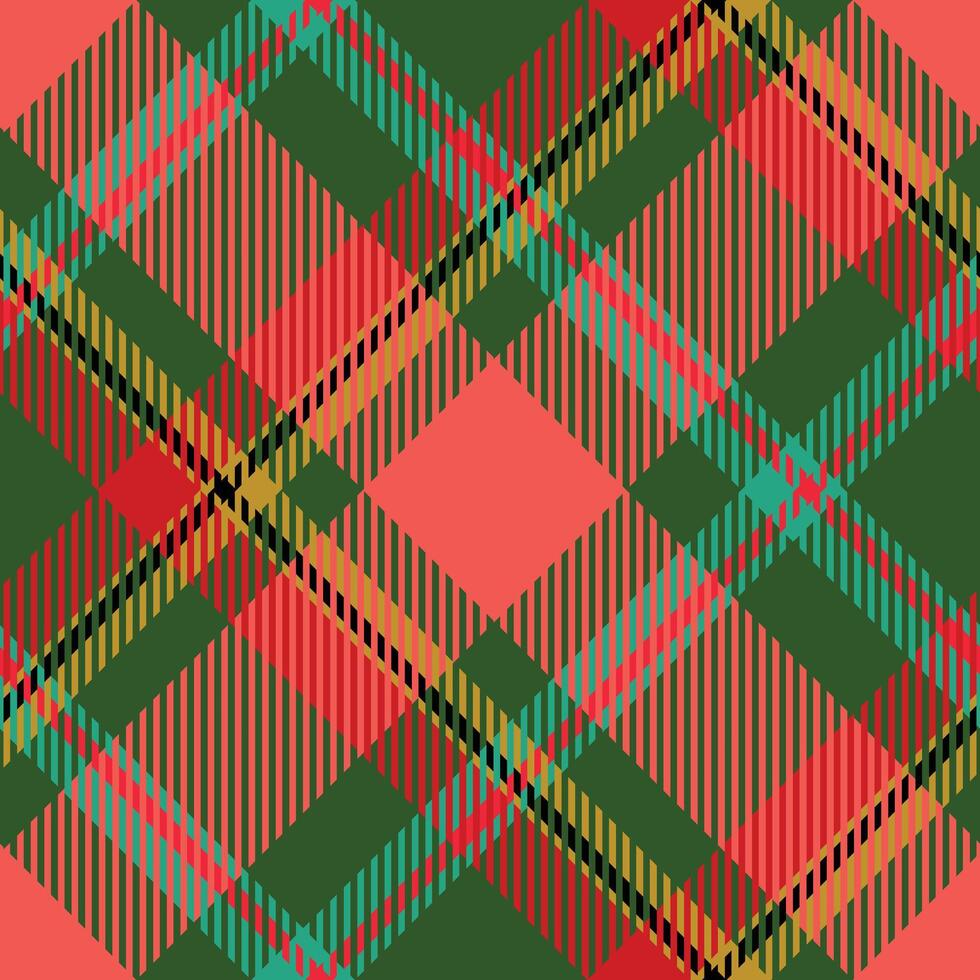 Tartan Pattern Seamless. Traditional Scottish Checkered Background. Template for Design Ornament. Seamless Fabric Texture. vector