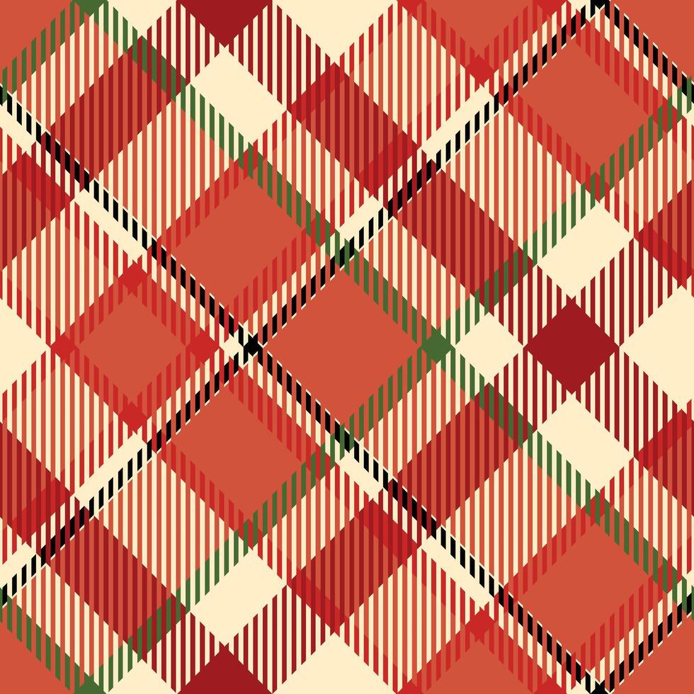 Tartan Plaid Seamless Pattern. Tartan Seamless Pattern. Template for Design Ornament. Seamless Fabric Texture. Illustration vector