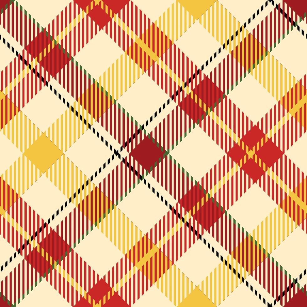 Tartan Plaid Seamless Pattern. Gingham Patterns. Template for Design Ornament. Seamless Fabric Texture. Illustration vector