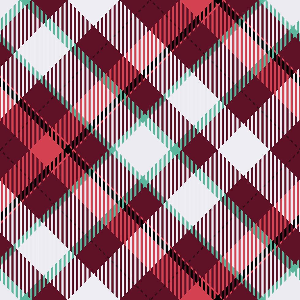Tartan Plaid Pattern Seamless. Classic Plaid Tartan. Template for Design Ornament. Seamless Fabric Texture. Illustration vector