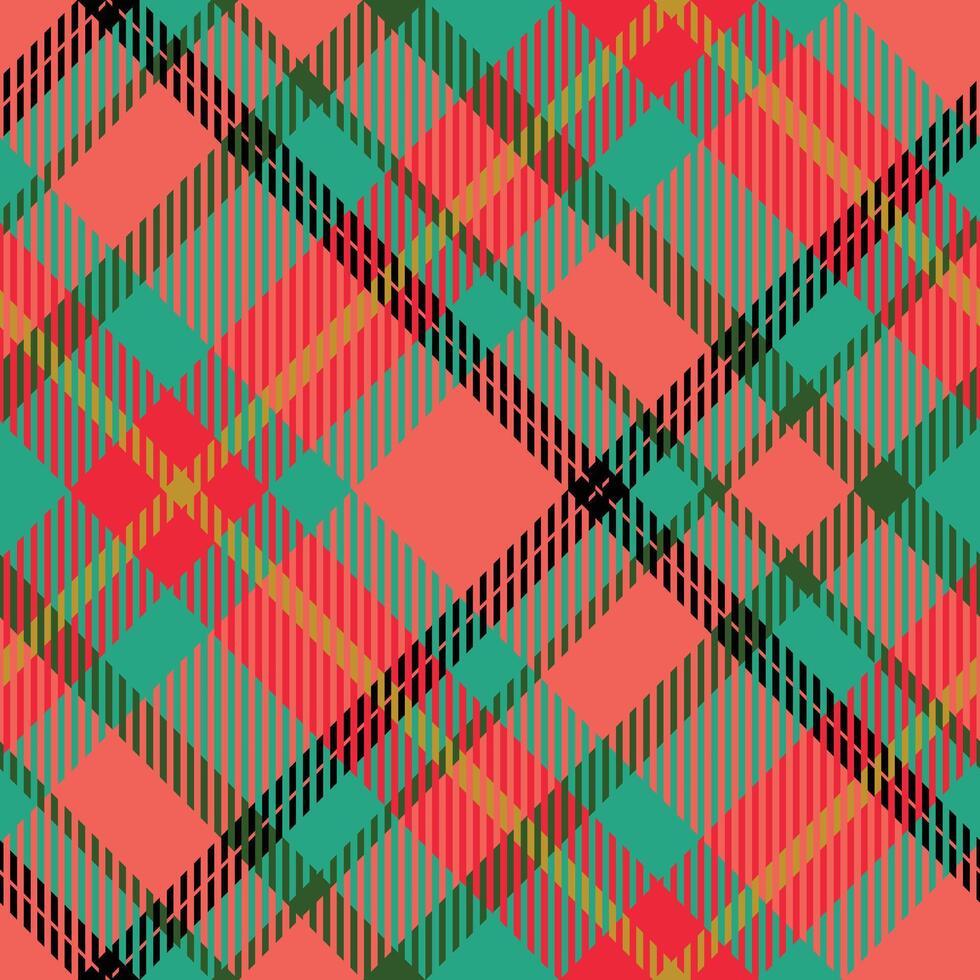 Tartan Seamless Pattern. Sweet Checker Pattern Template for Design Ornament. Seamless Fabric Texture. vector