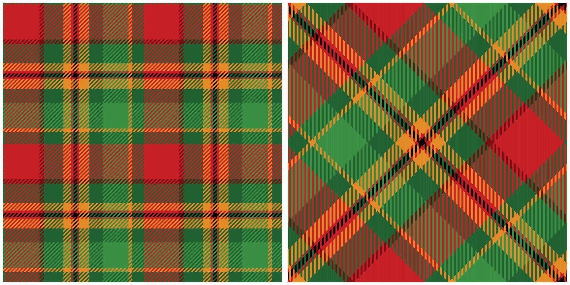 Tartan Pattern Seamless. Sweet Sweet Plaids Pattern Seamless Tartan Illustration Set for Scarf, Blanket, Other Modern Spring Summer Autumn Winter Holiday Fabric Print. vector