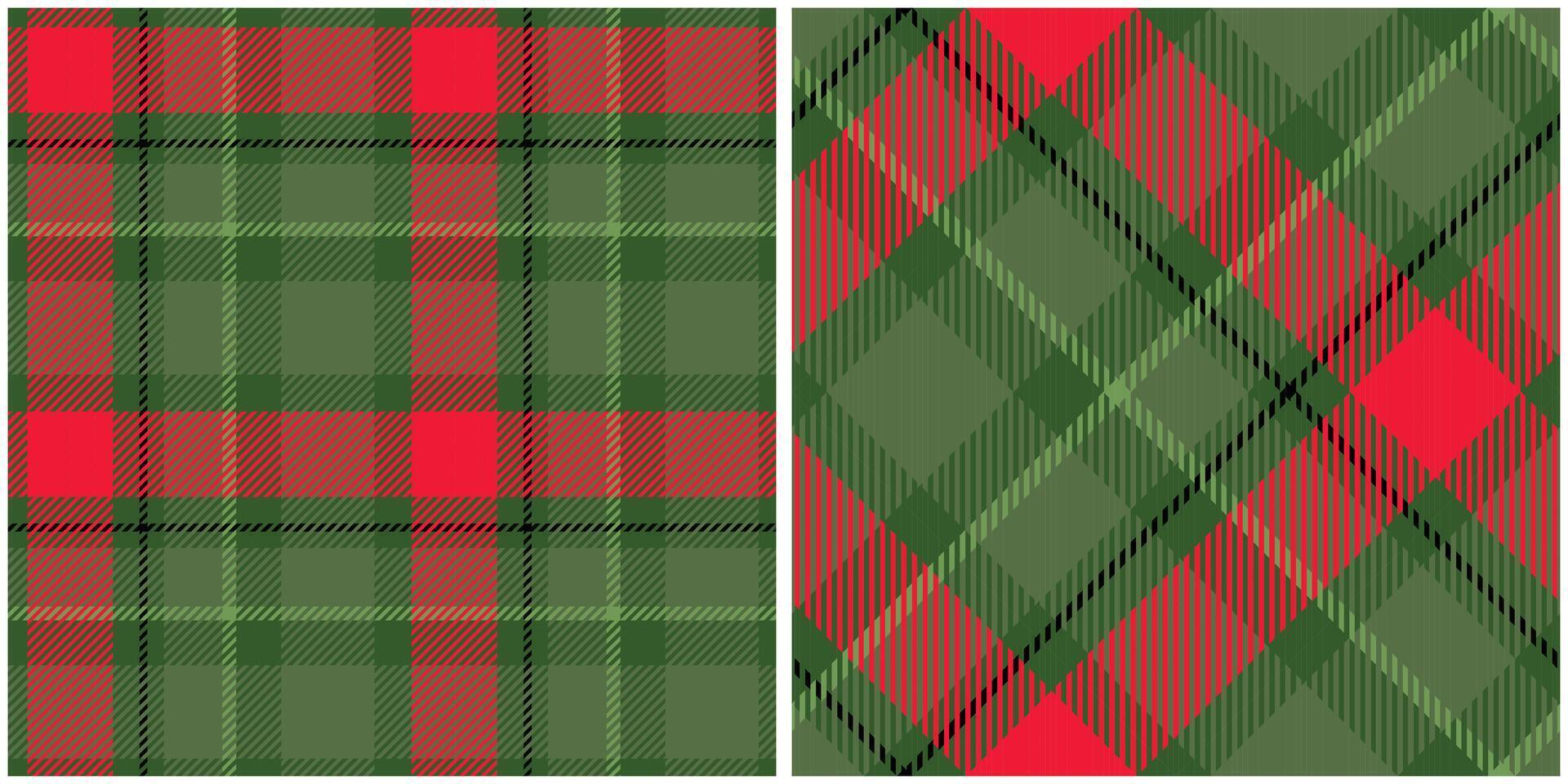 Tartan Seamless Pattern. Scottish Tartan Pattern Seamless Tartan Illustration Set for Scarf, Blanket, Other Modern Spring Summer Autumn Winter Holiday Fabric Print. vector