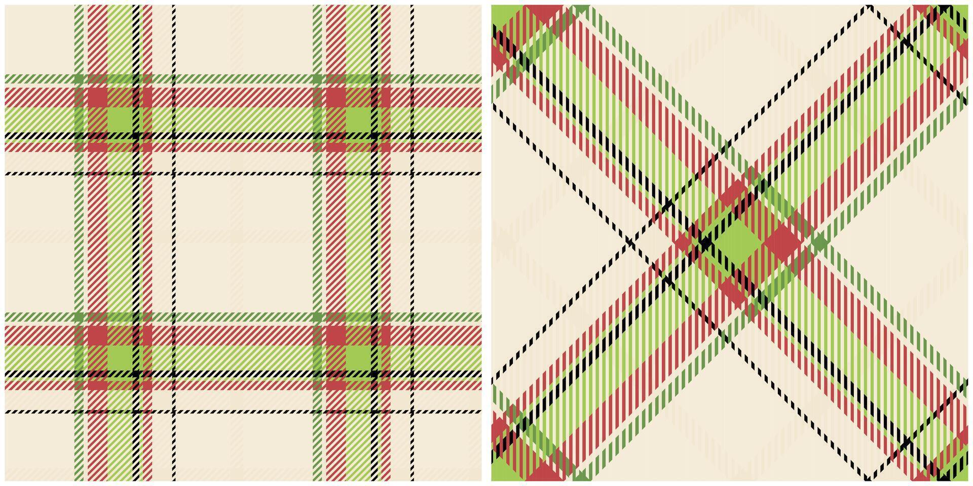 Plaid Pattern Seamless. Checkerboard Pattern Template for Design Ornament. Seamless Fabric Texture. vector