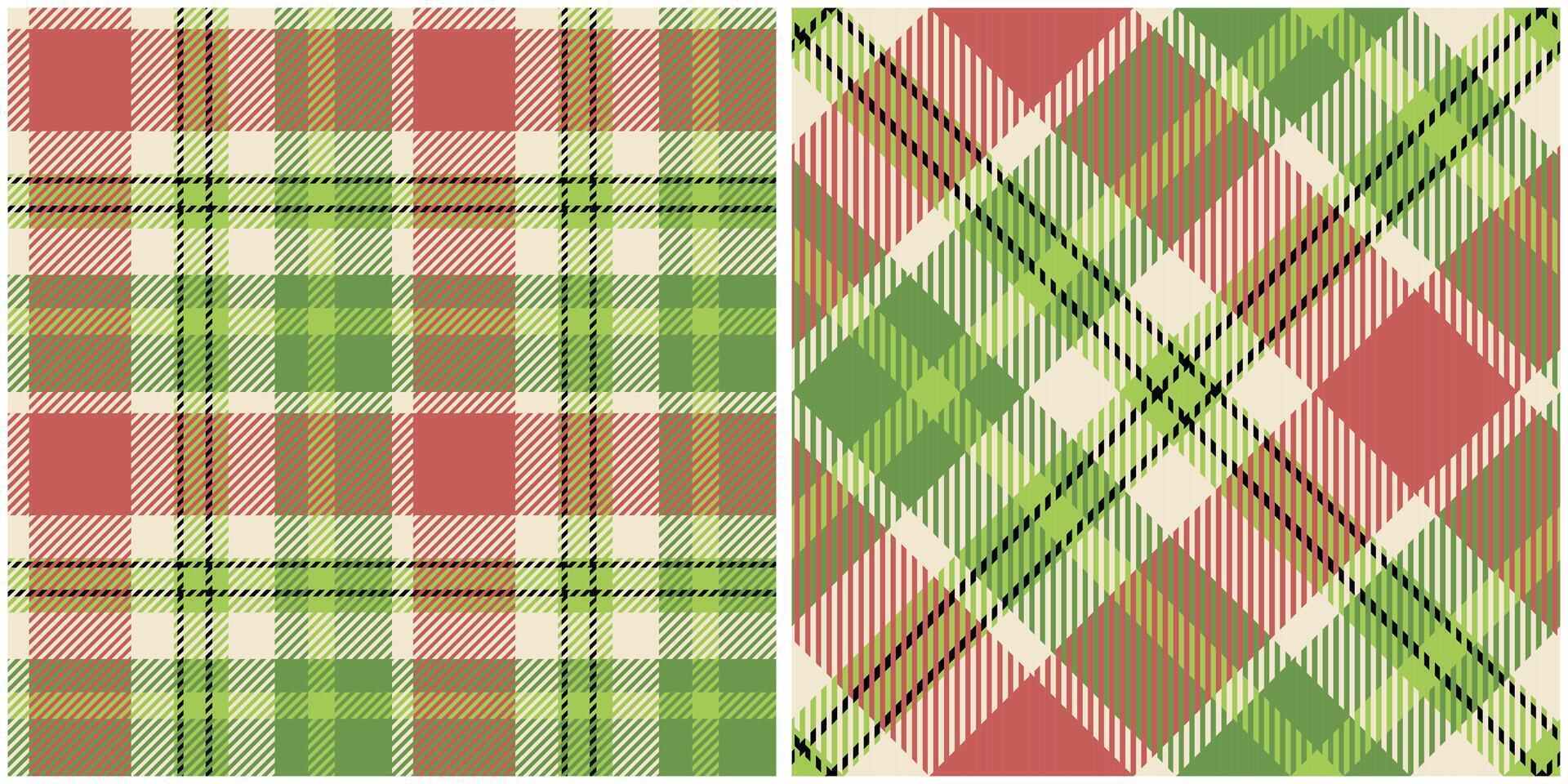 Plaid Pattern Seamless. Tartan Seamless Pattern Seamless Tartan Illustration Set for Scarf, Blanket, Other Modern Spring Summer Autumn Winter Holiday Fabric Print. vector