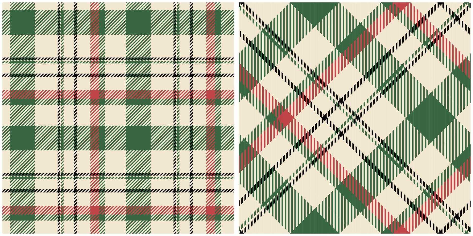 Plaid Pattern Seamless. Tartan Seamless Pattern Traditional Scottish Woven Fabric. Lumberjack Shirt Flannel Textile. Pattern Tile Swatch Included. vector