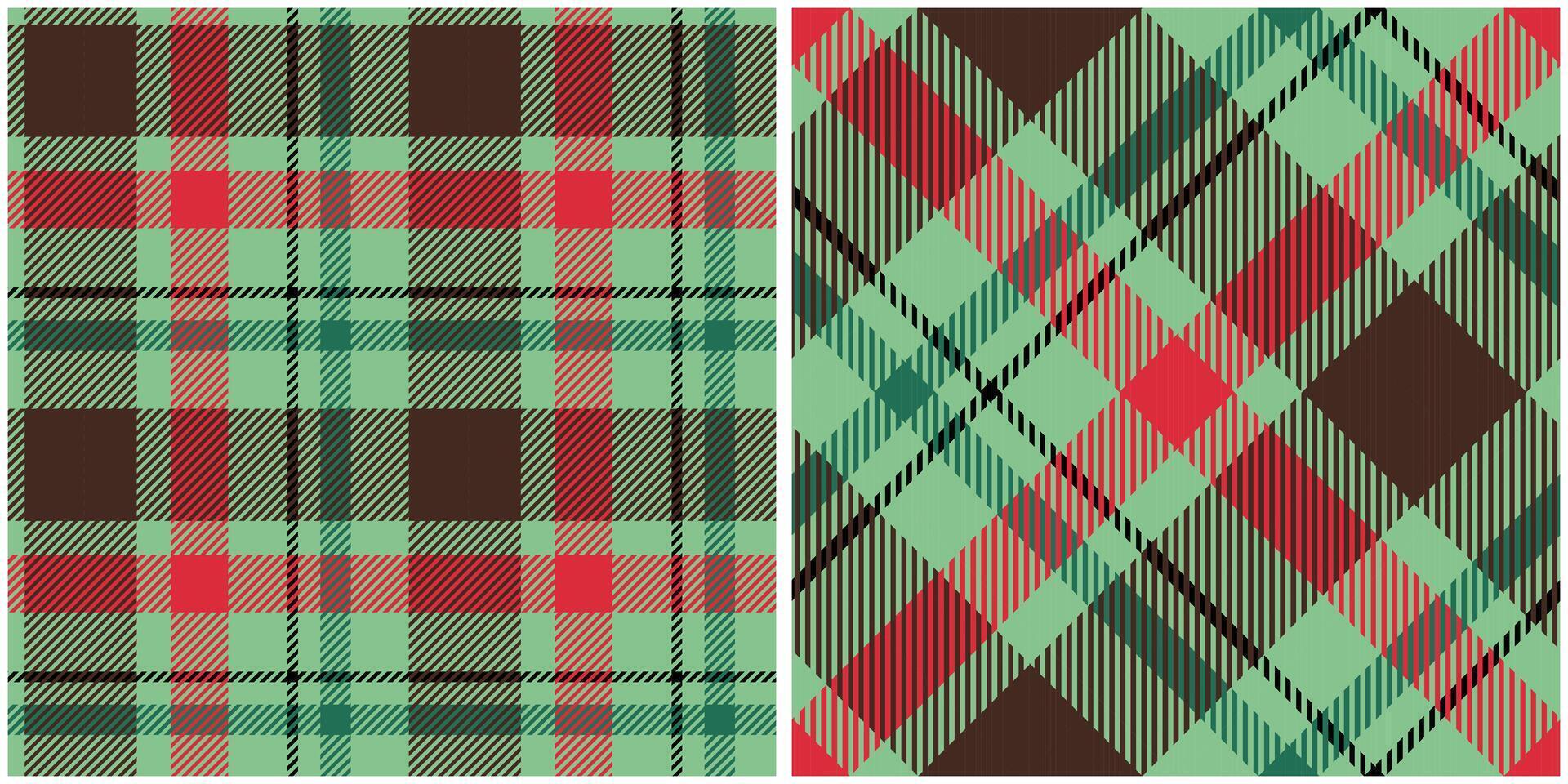 Plaid Pattern Seamless. Classic Plaid Tartan Seamless Tartan Illustration Set for Scarf, Blanket, Other Modern Spring Summer Autumn Winter Holiday Fabric Print. vector