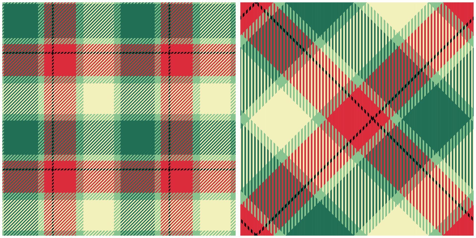 Plaid Pattern Seamless. Scottish Plaid, Seamless Tartan Illustration Set for Scarf, Blanket, Other Modern Spring Summer Autumn Winter Holiday Fabric Print. vector