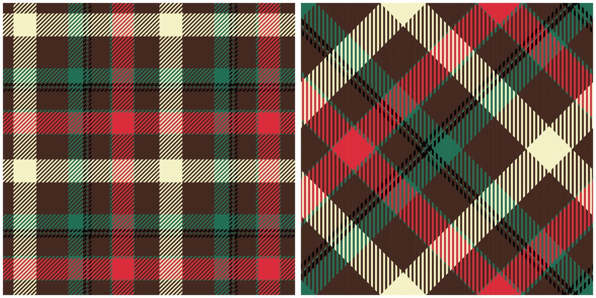 Plaid Pattern Seamless. Traditional Scottish Checkered Background. Template for Design Ornament. Seamless Fabric Texture. vector