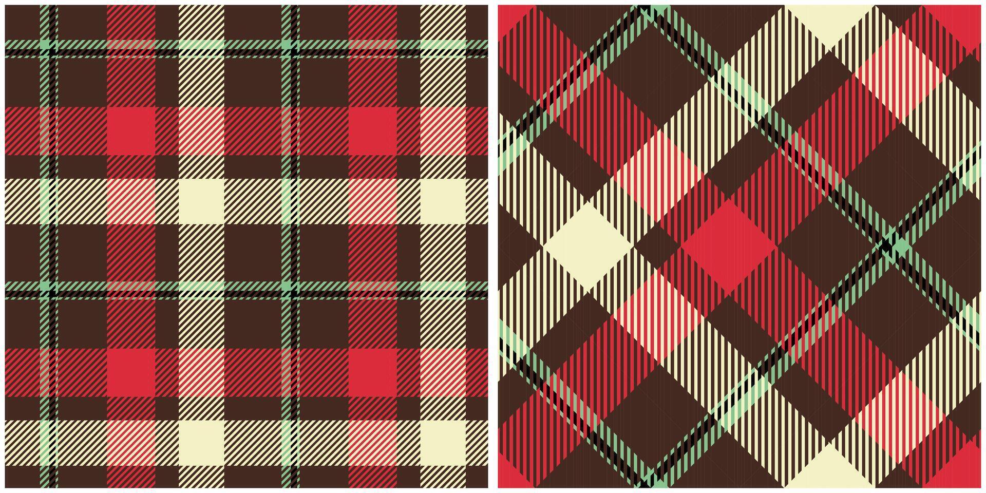 Plaid Patterns Seamless. Checker Pattern Template for Design Ornament. Seamless Fabric Texture. vector