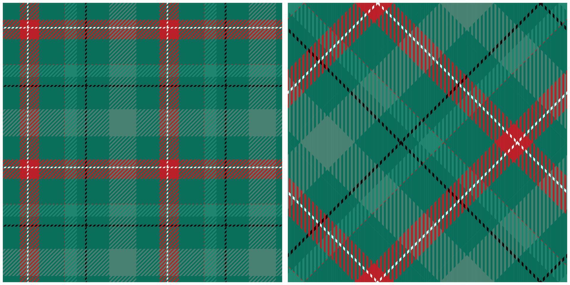 Plaid Patterns Seamless. Gingham Patterns Seamless Tartan Illustration Set for Scarf, Blanket, Other Modern Spring Summer Autumn Winter Holiday Fabric Print. vector