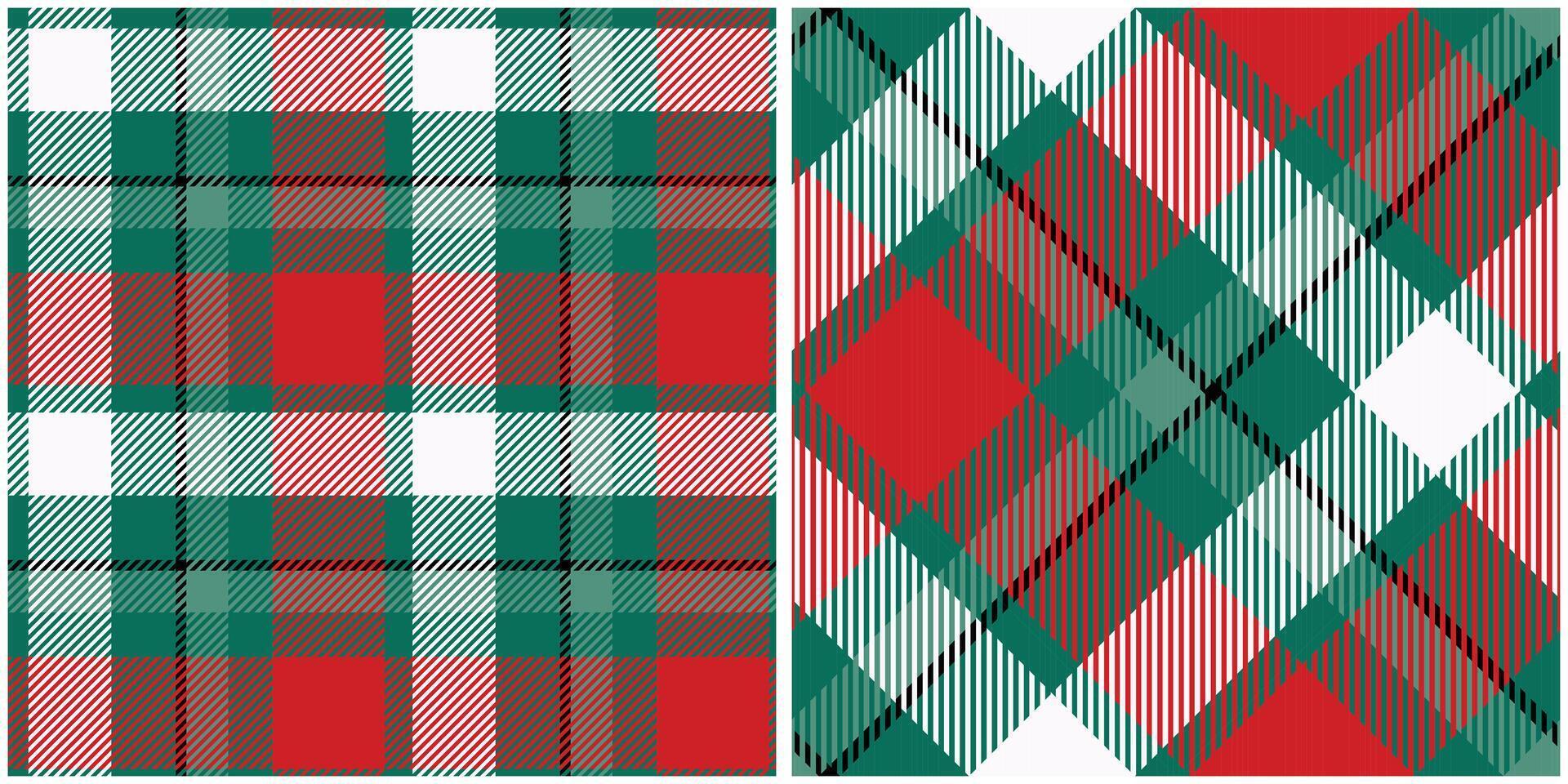 Plaid Patterns Seamless. Scottish Tartan Pattern Seamless Tartan Illustration Set for Scarf, Blanket, Other Modern Spring Summer Autumn Winter Holiday Fabric Print. vector