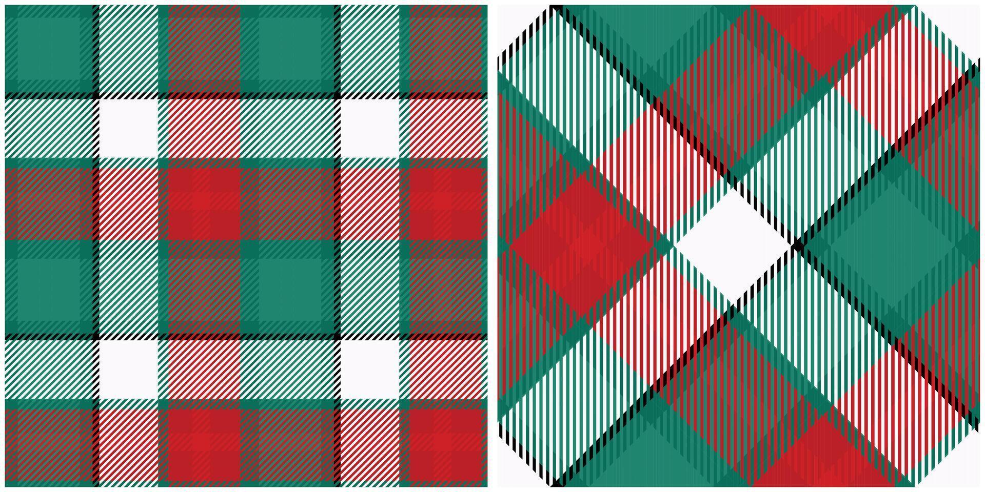 Plaid Patterns Seamless. Classic Plaid Tartan Seamless Tartan Illustration Set for Scarf, Blanket, Other Modern Spring Summer Autumn Winter Holiday Fabric Print. vector
