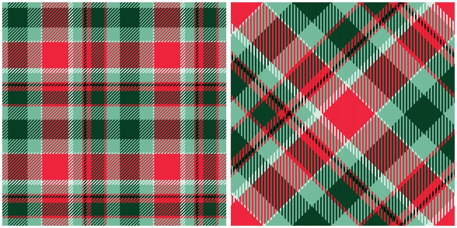 Scottish Tartan Pattern. Plaids Pattern Seamless Seamless Tartan Illustration Set for Scarf, Blanket, Other Modern Spring Summer Autumn Winter Holiday Fabric Print. vector