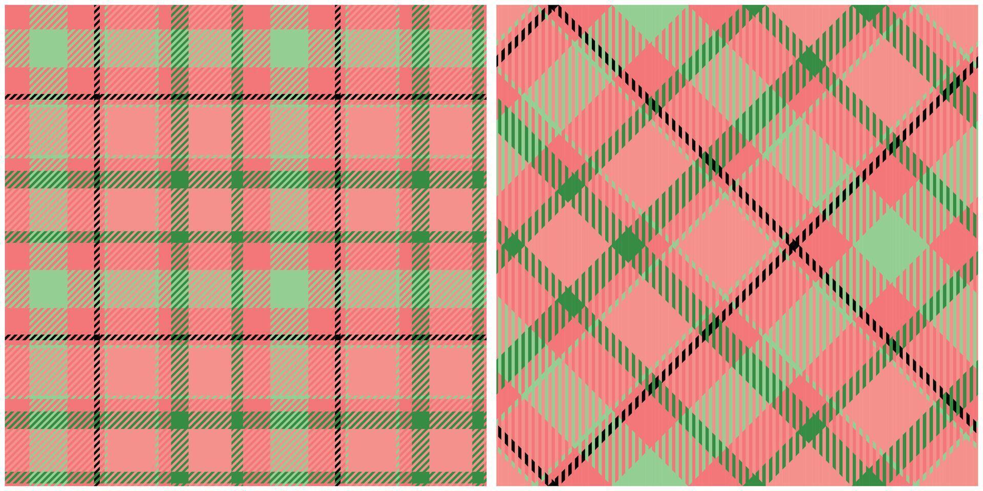 Scottish Tartan Pattern. Tartan Plaid Seamless Pattern. Seamless Tartan Illustration Set for Scarf, Blanket, Other Modern Spring Summer Autumn Winter Holiday Fabric Print. vector