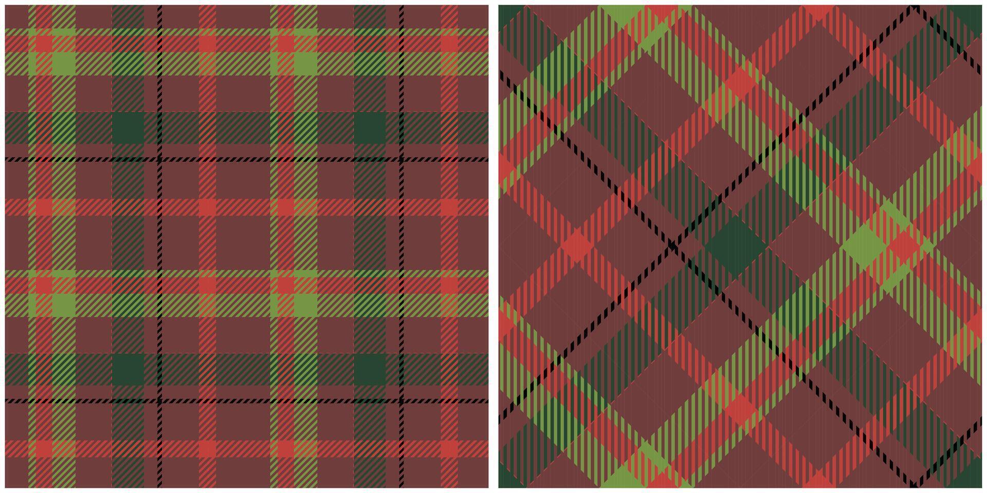 Scottish Tartan Seamless Pattern. Checker Pattern Traditional Scottish Woven Fabric. Lumberjack Shirt Flannel Textile. Pattern Tile Swatch Included. vector