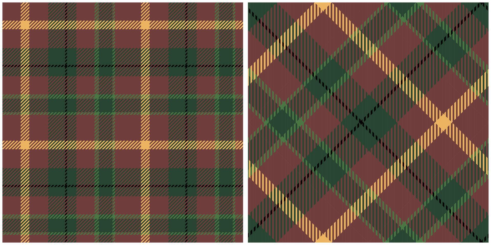 Scottish Tartan Seamless Pattern. Checker Pattern Template for Design Ornament. Seamless Fabric Texture. vector