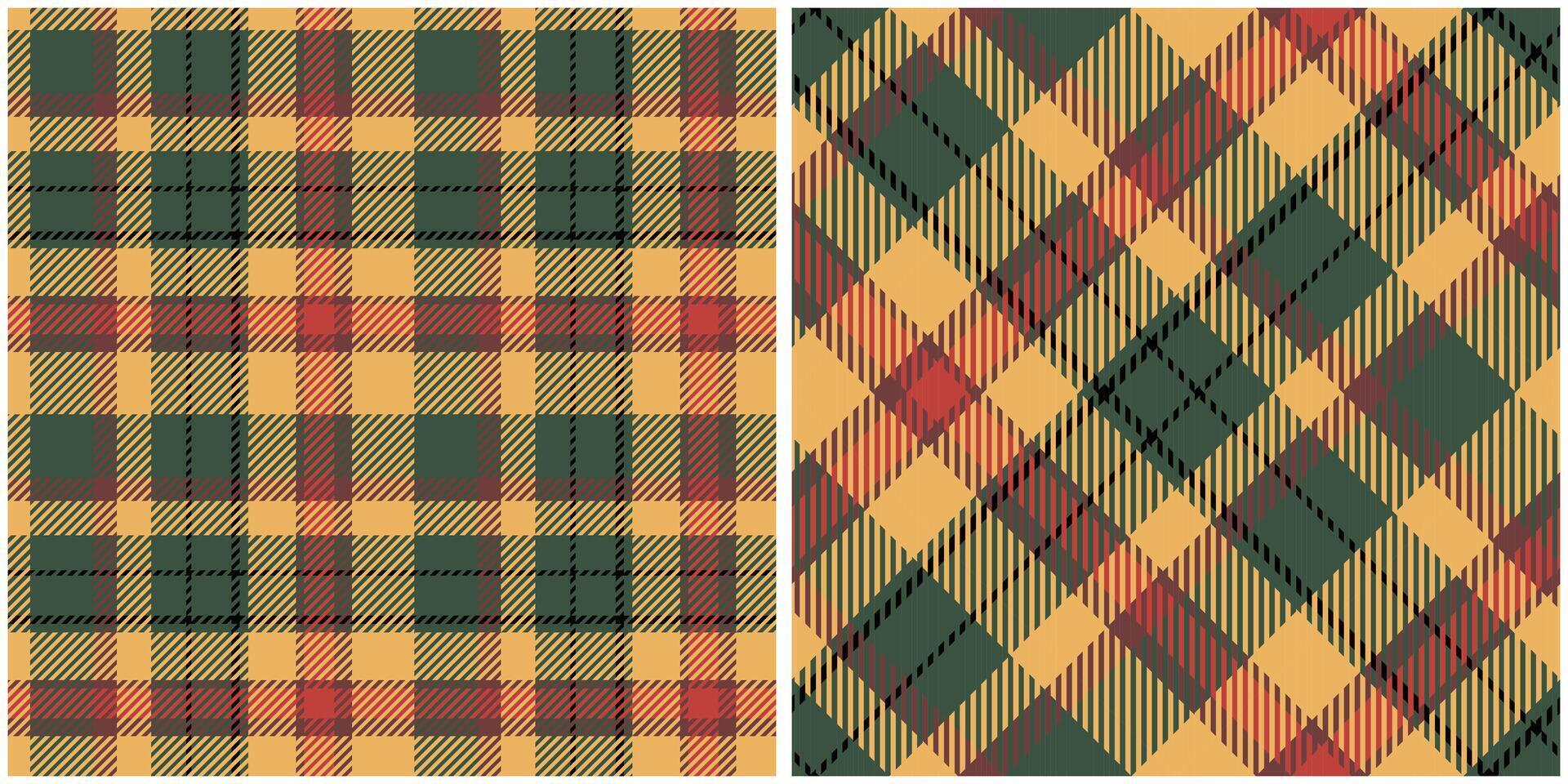 Scottish Tartan Seamless Pattern. Tartan Plaid Seamless Pattern. Template for Design Ornament. Seamless Fabric Texture. vector