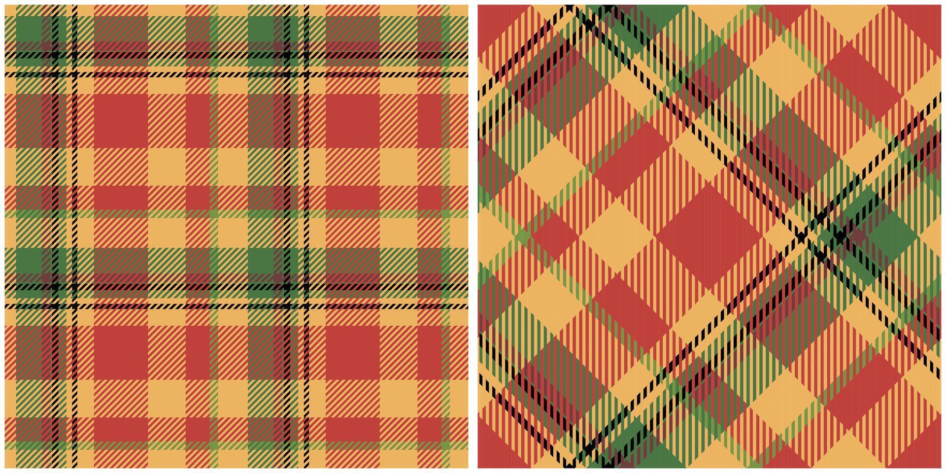 Scottish Tartan Seamless Pattern. Classic Scottish Tartan Design. Seamless Tartan Illustration Set for Scarf, Blanket, Other Modern Spring Summer Autumn Winter Holiday Fabric Print. vector