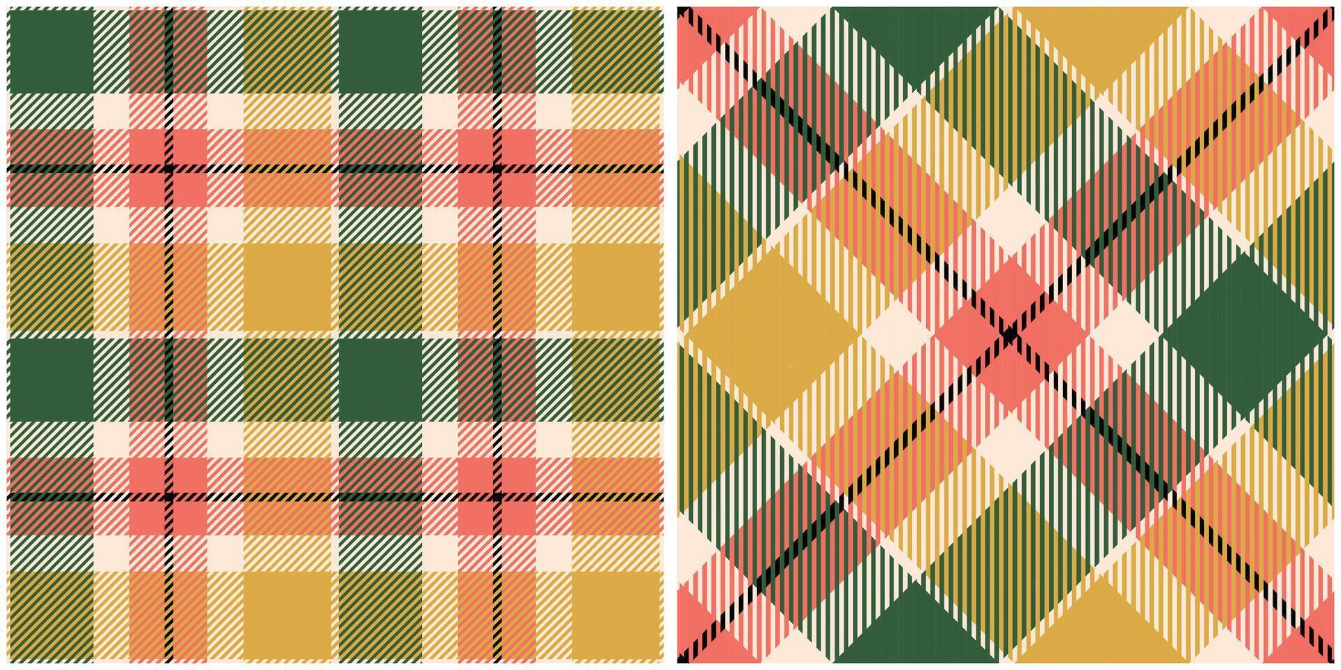 Tartan Plaid Seamless Pattern. Scottish Tartan Seamless Pattern. Traditional Scottish Woven Fabric. Lumberjack Shirt Flannel Textile. Pattern Tile Swatch Included. vector