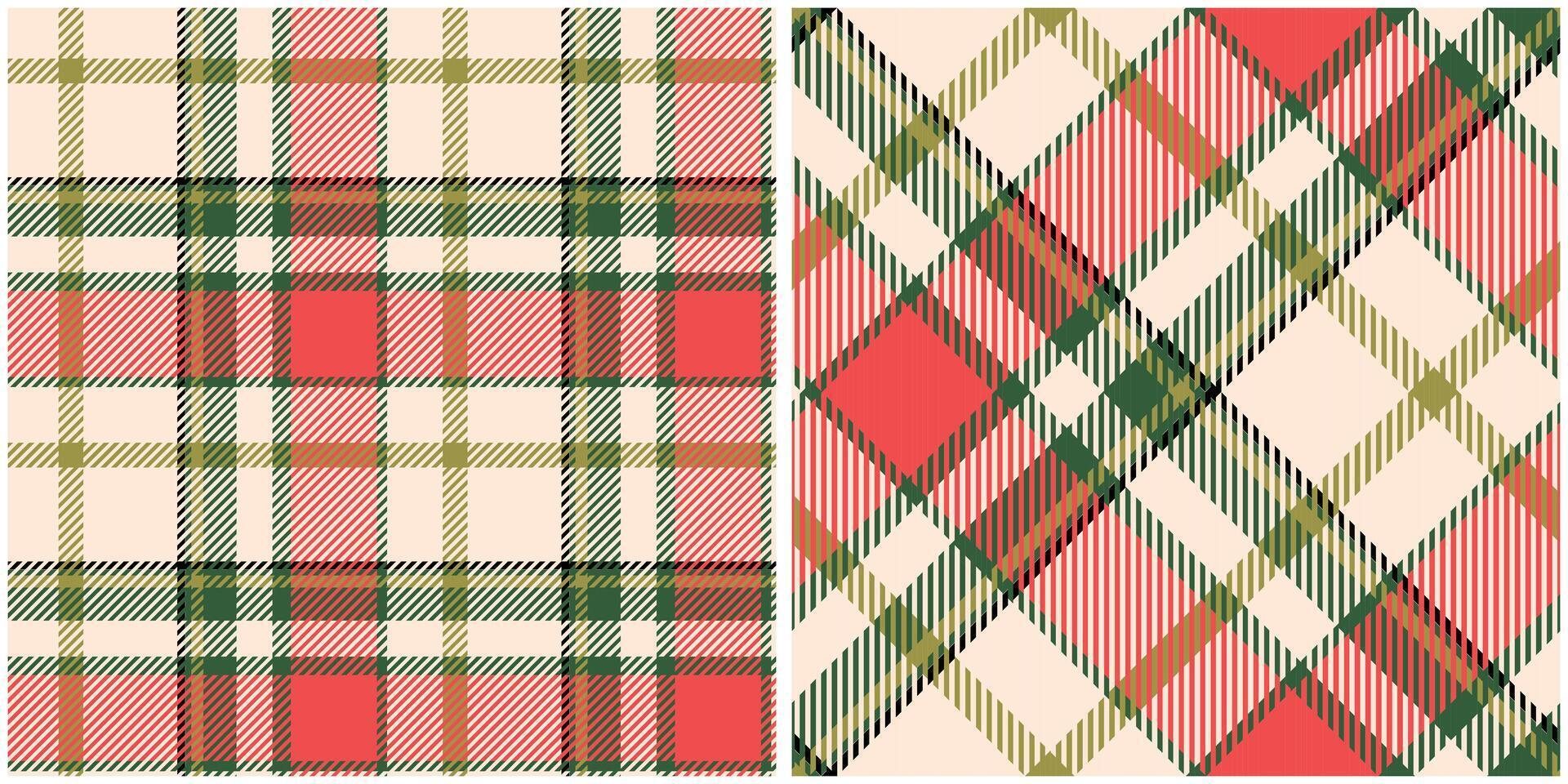 Tartan Plaid Seamless Pattern. Scottish Tartan Seamless Pattern. Template for Design Ornament. Seamless Fabric Texture. vector